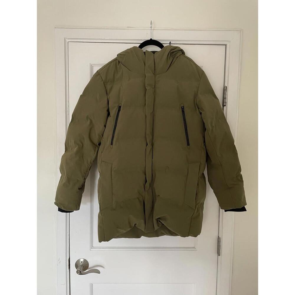 Proof Volt Parka Green Down Winter Puffer Jacket Coat L